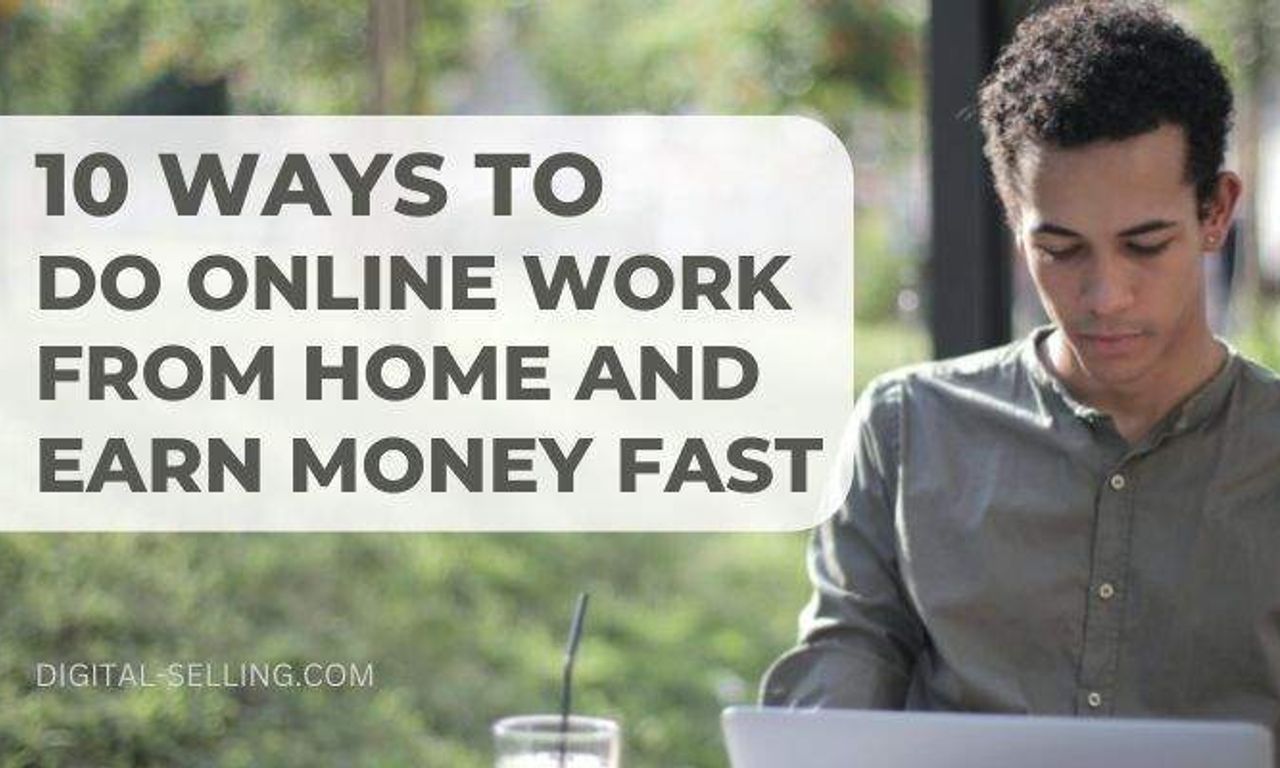Writing NFT - 10 ways to do online work from home and earn money fast