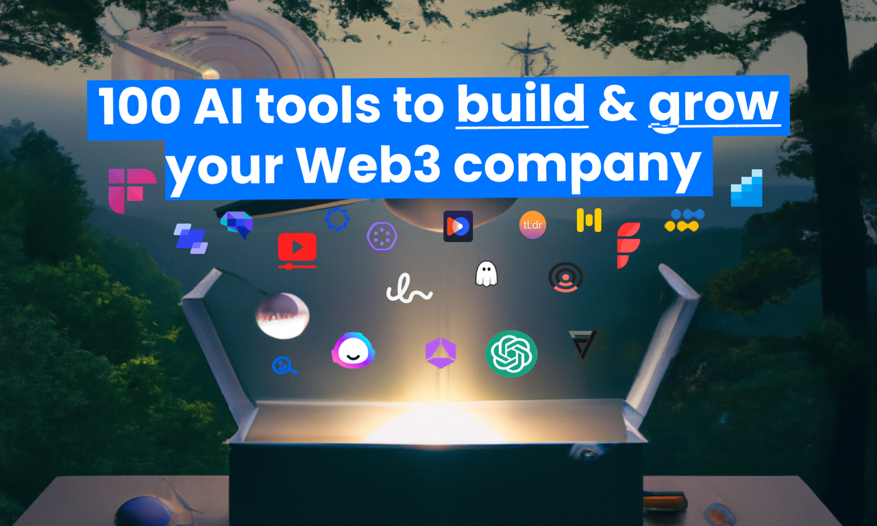 Writing NFT - 用于创建和发展 Web3 和加密货币公司（DApp、DeFi、NFT）的 100 个 AI 工具