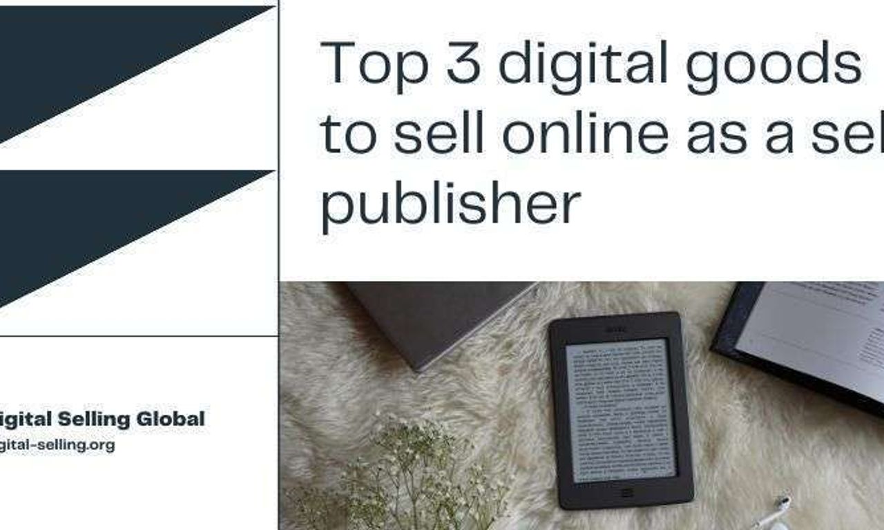 Writing NFT - Top 3 digital goods to sell online as a self publisher