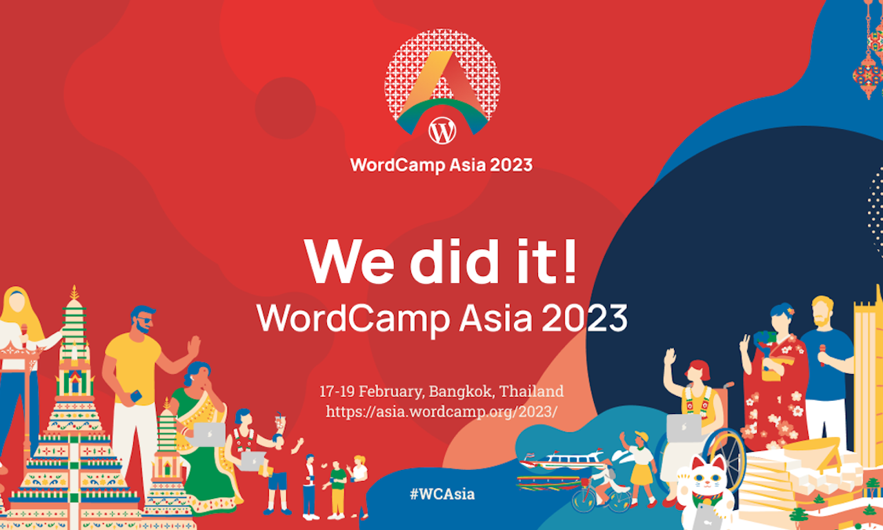 Writing NFT - 來自曼谷的明信片：WordCamp Asia 2023 記趣
